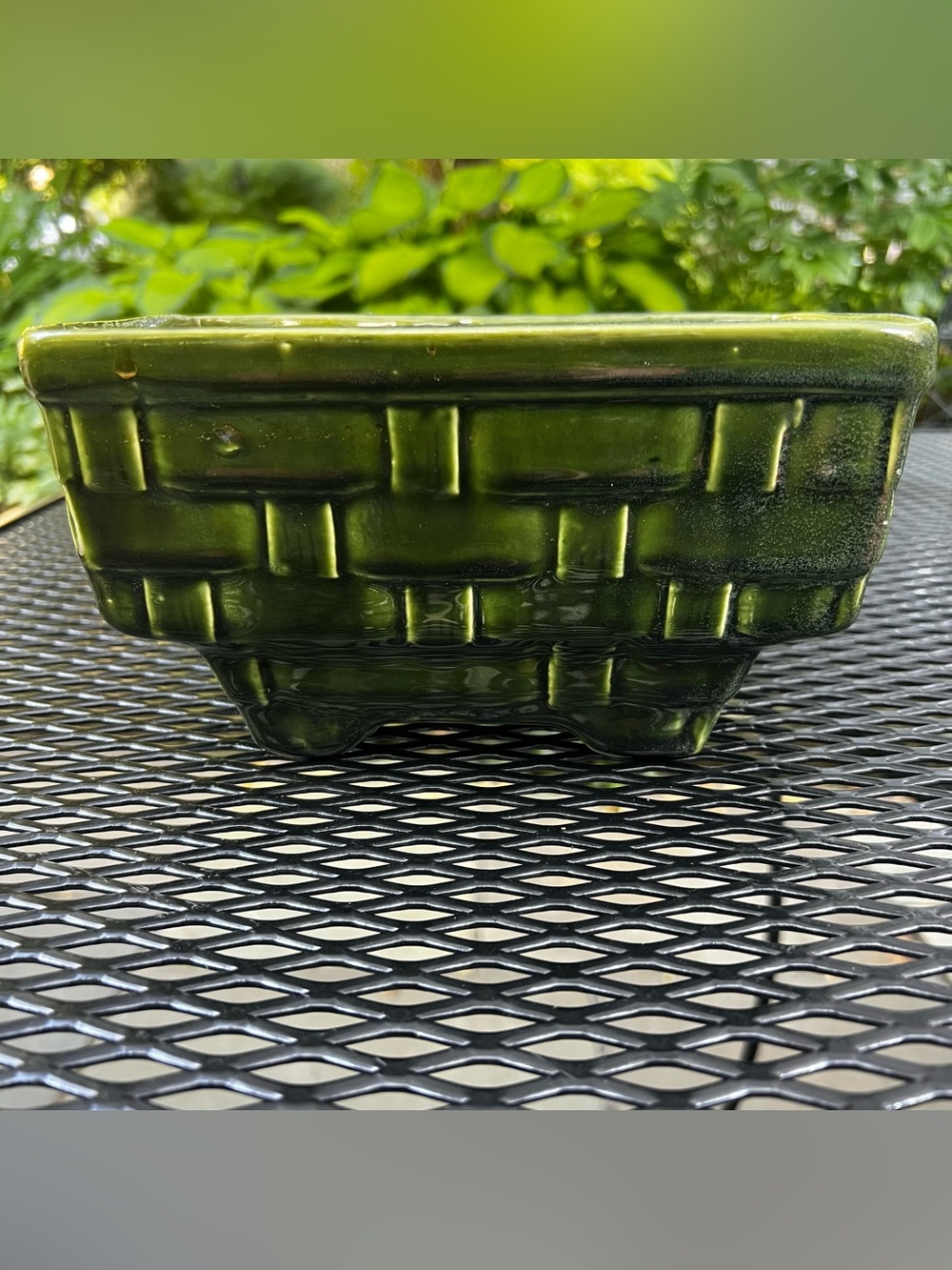 MCM BRUSH POTTERY PLANTER